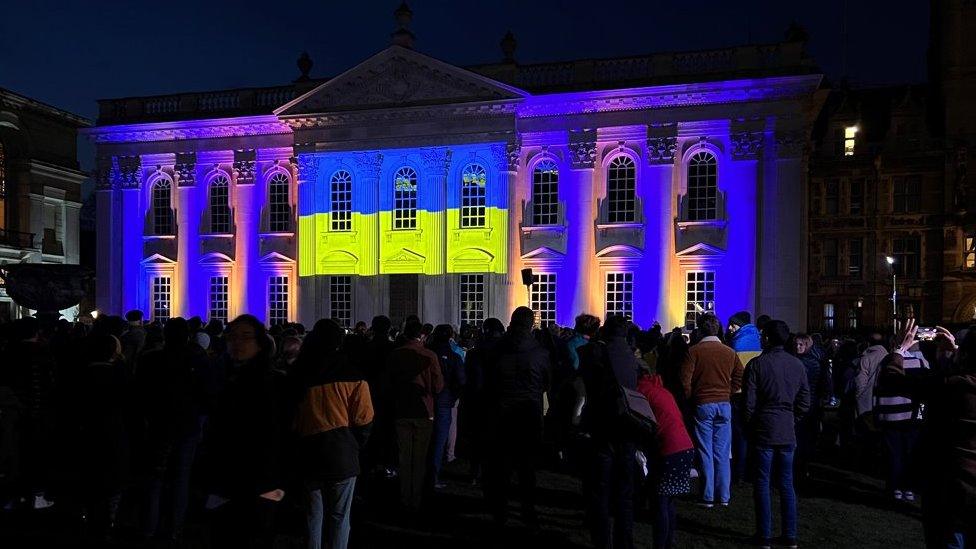 Vigil in Cambridge