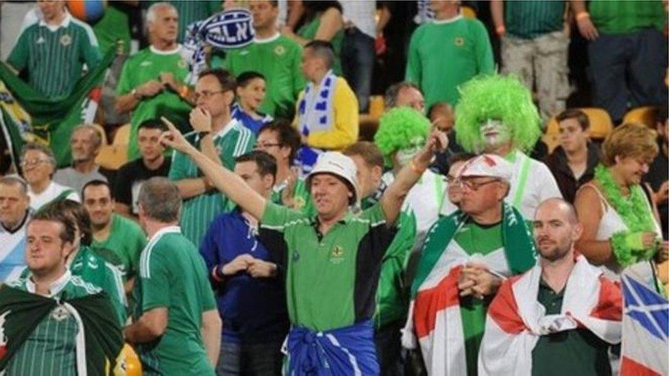 Northern Ireland fans