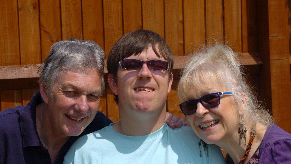 Paul Kirtland and his parents