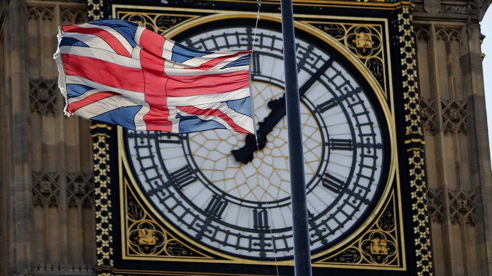 Flag and Big Ben