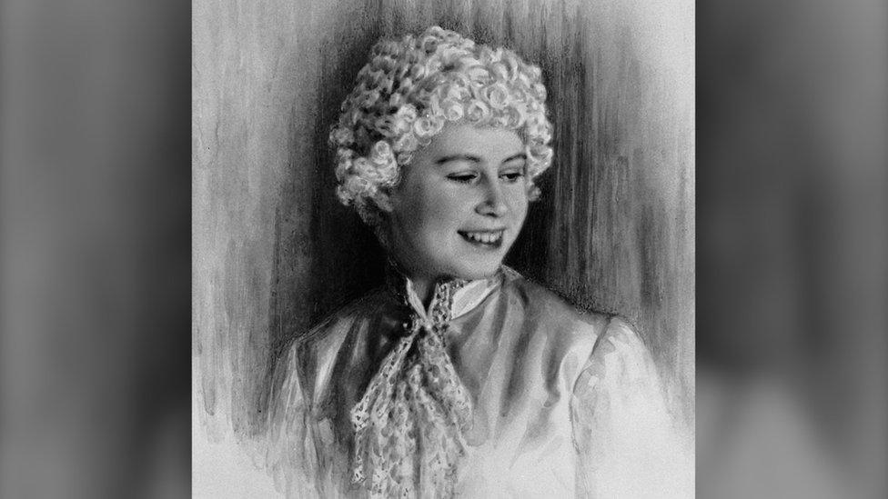 Queen Elizabeth II as Prince Florizel