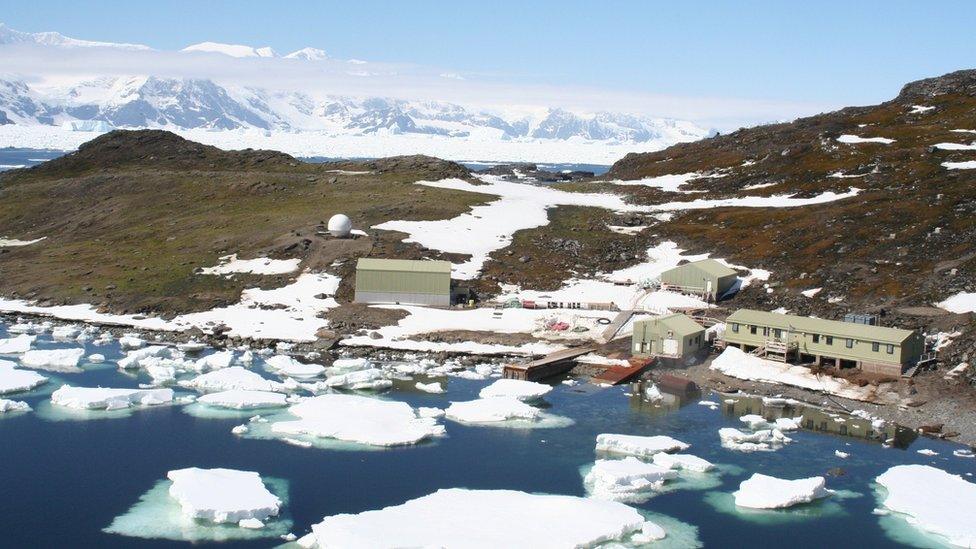 British Antarctic Survey base