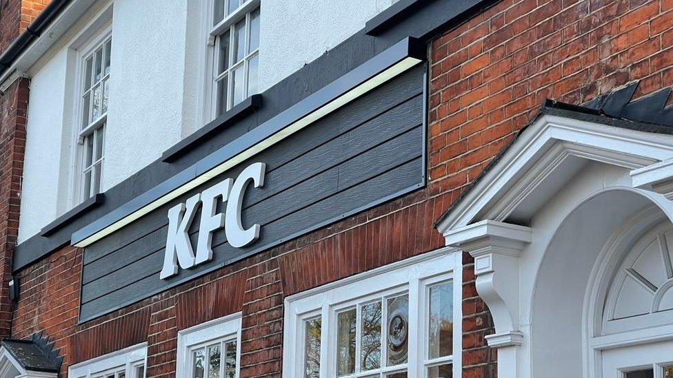 KFC in Brentwood High Street