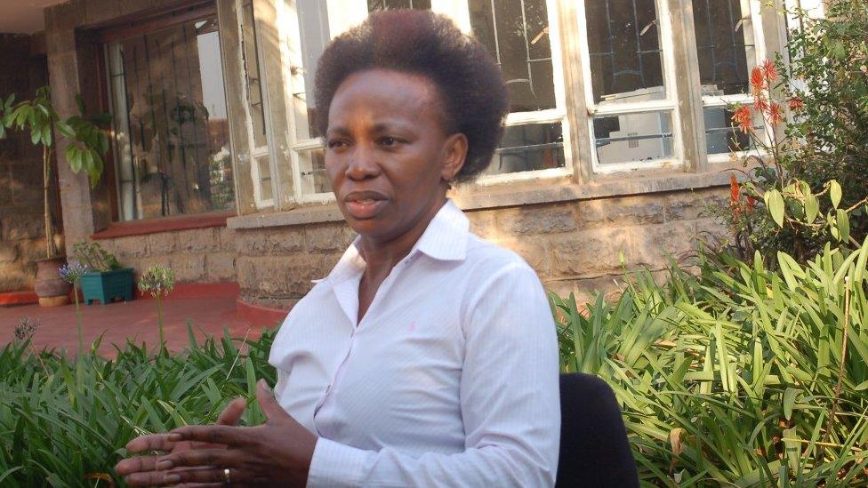 Jane Ngige, head of the Kenya Flower Council