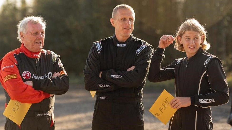 Colin McRae's father Jimmy, brother Alister and nephew Max wll be taking part in races at Knockhill