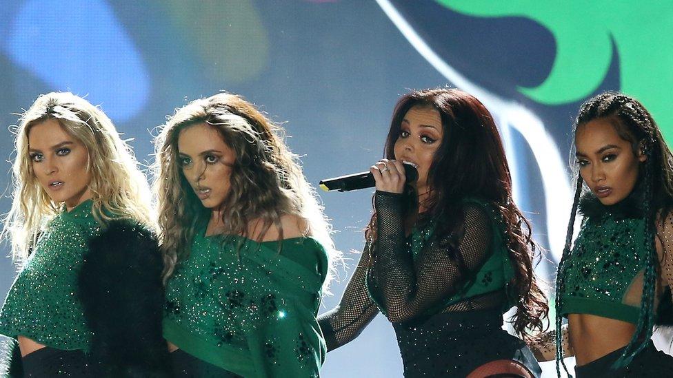 Little Mix at the Brit Awards