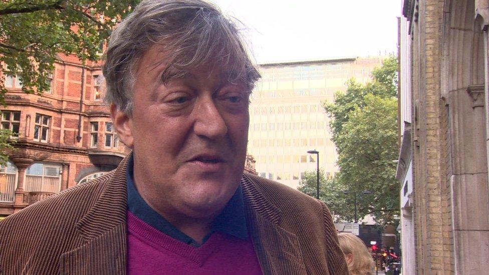 Stephen Fry in 2015