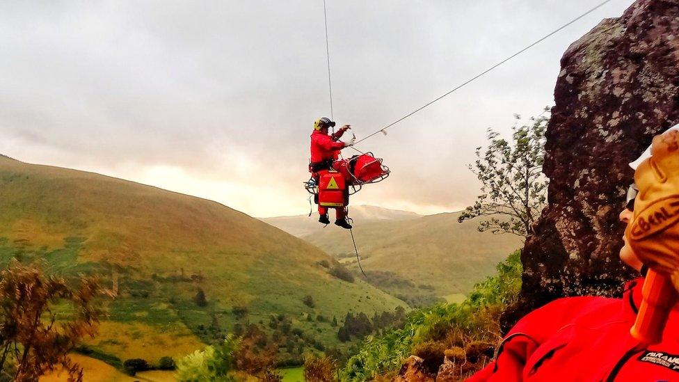 Aberdfyi Search and Rescue on Cader Idris