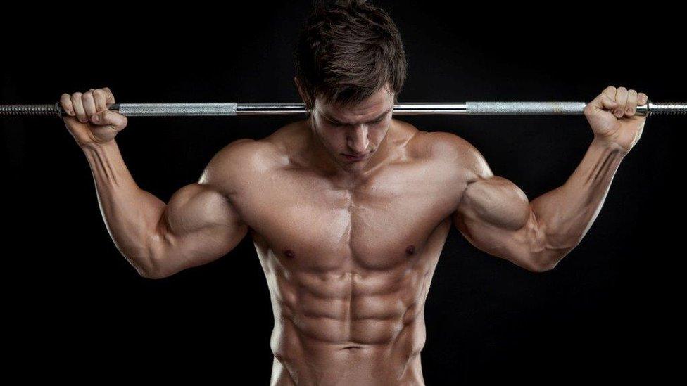 Male weight trainer