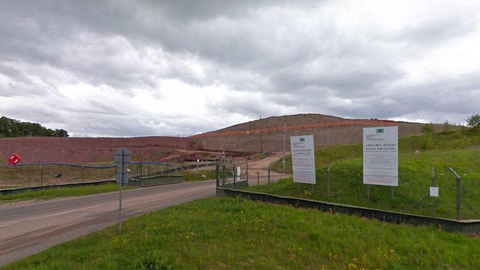 Hafod Quarry landfill