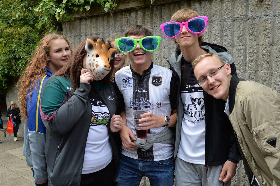 Fans arrive for day one of the Super League Magic Weekend