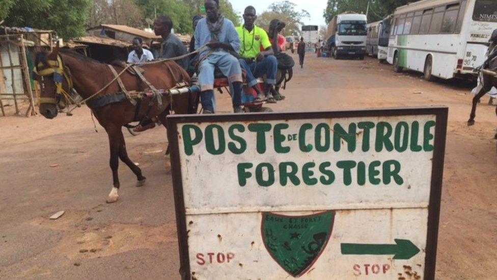 Senegal-Gambia border