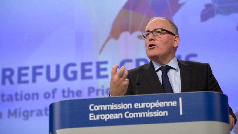 European Commission Vice-President Frans Timmermans