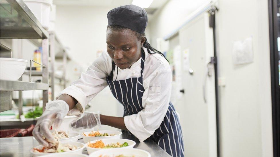 restaurant worker