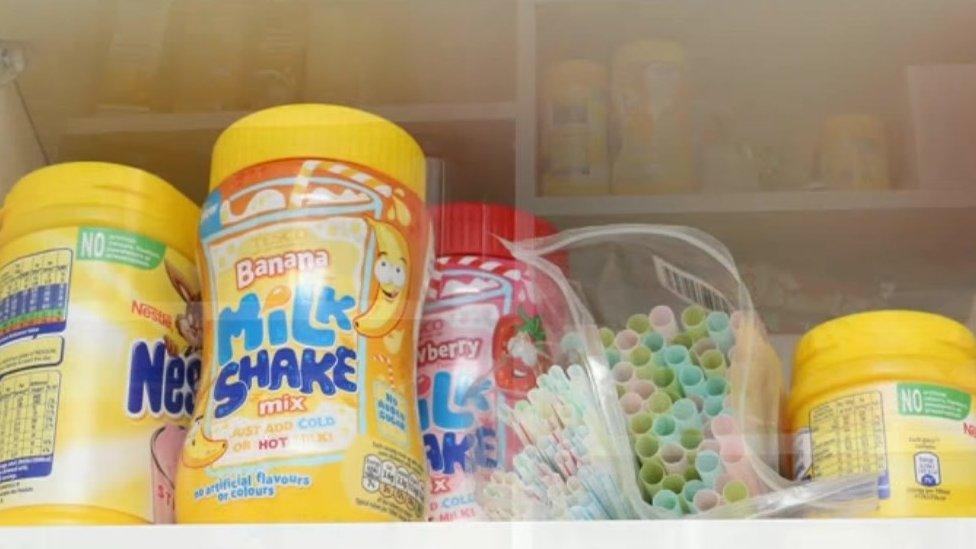 Children's milkshakes found at Peter Daniel's home