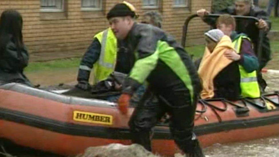 Northampton Floods Easter 1998