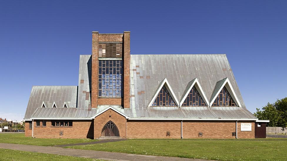 Exterior of Church of St Nicholas in Fleetwood