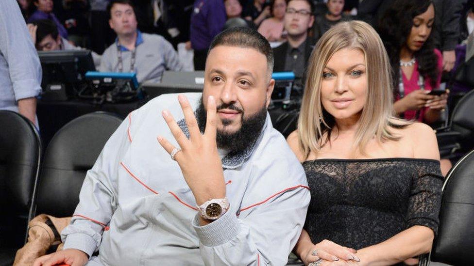 DJ Khaled with Fergie