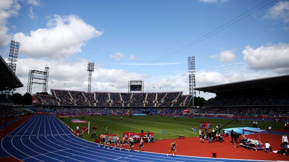 General view during the Muller Birmingham Diamond League, part of the 2022 Diamond League series at Alexander Stadium