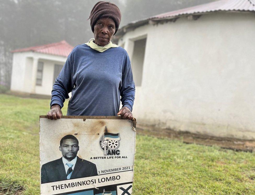 Lindeni Lombo, mother of murdered ANC councillor Thembinkosi Lombo