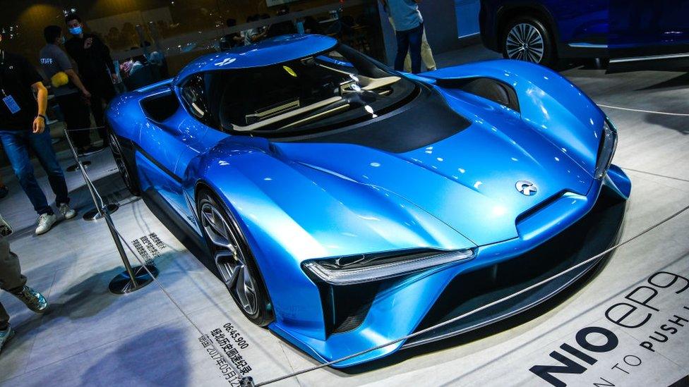 Nio electric vehicle