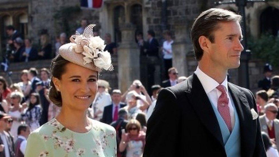 Pippa Middleton and James Matthews