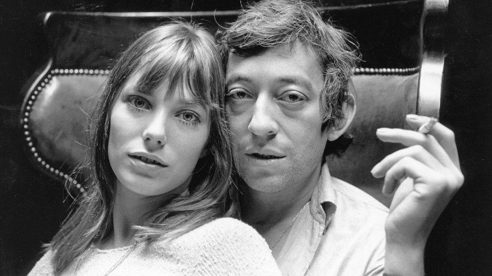 Jane Birkin and Serge Gainsbourg