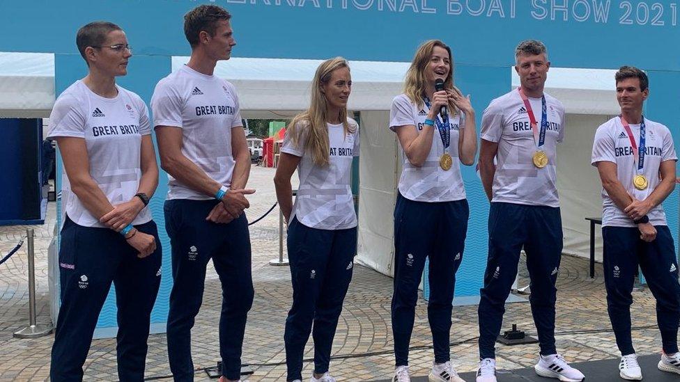 Team GB sailors