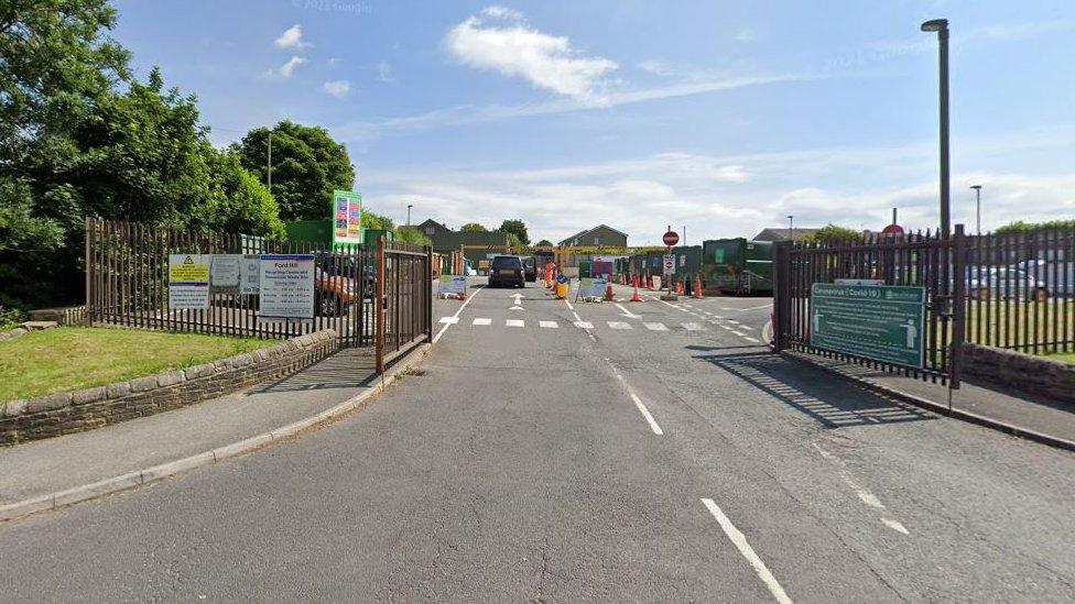 Ford Hill household waste recycling centre