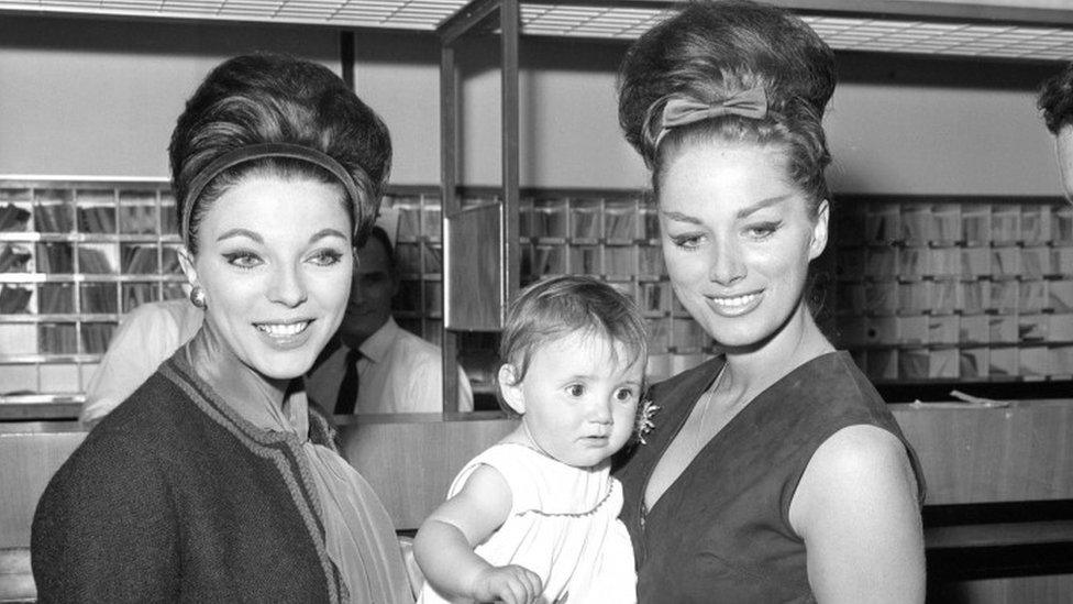 Joan and Jackie Collins