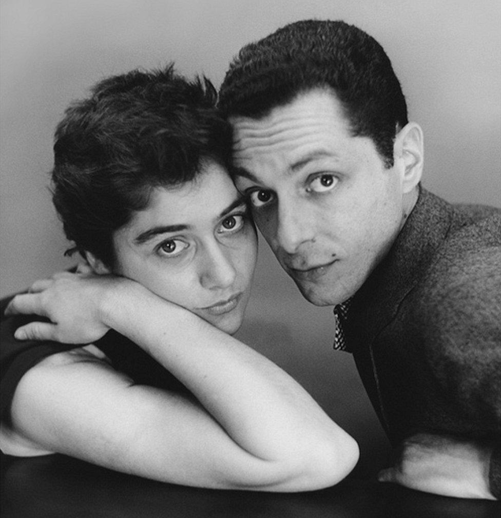 Diane and Allan Arbus, circa 1950