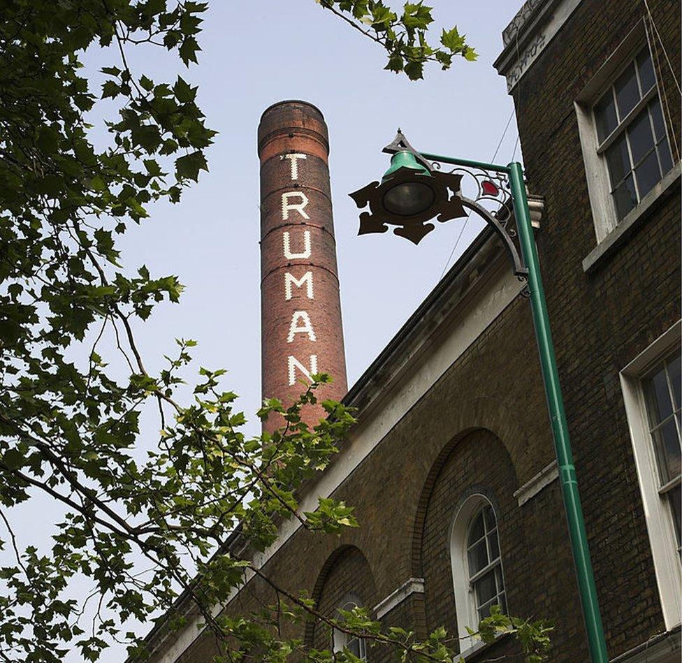 Truman brewery pipe