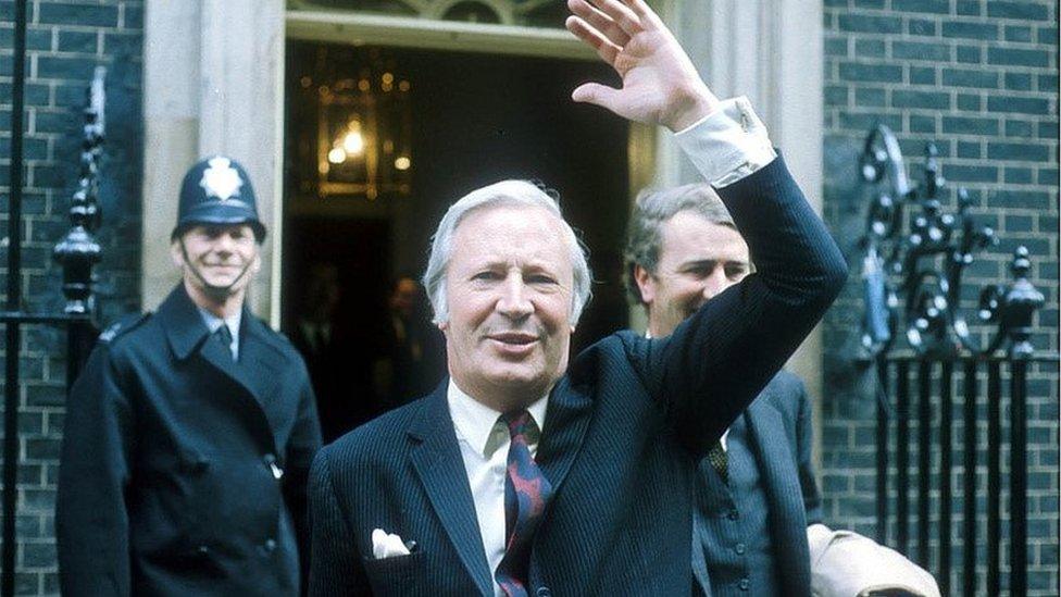 Edward Heath in 1971