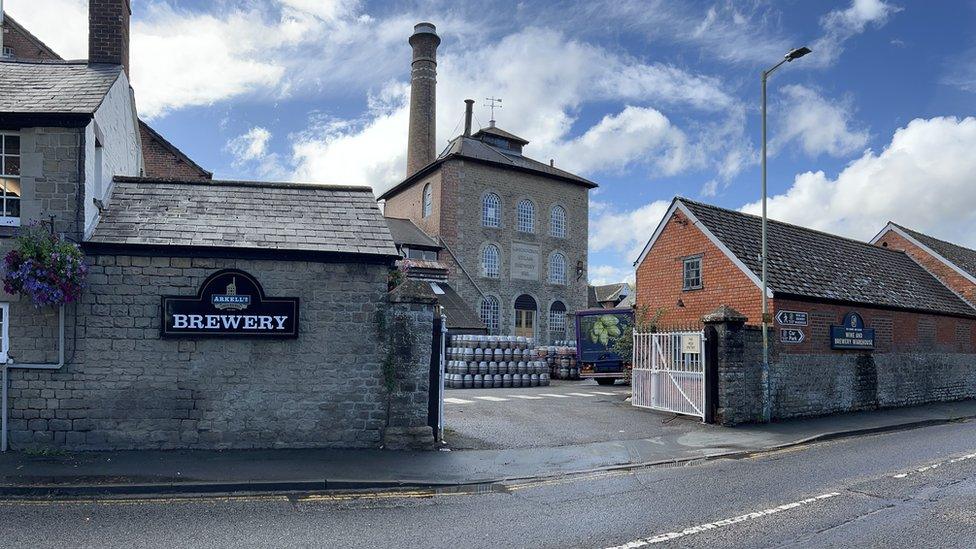 The Arkell's brewery site in Swindon