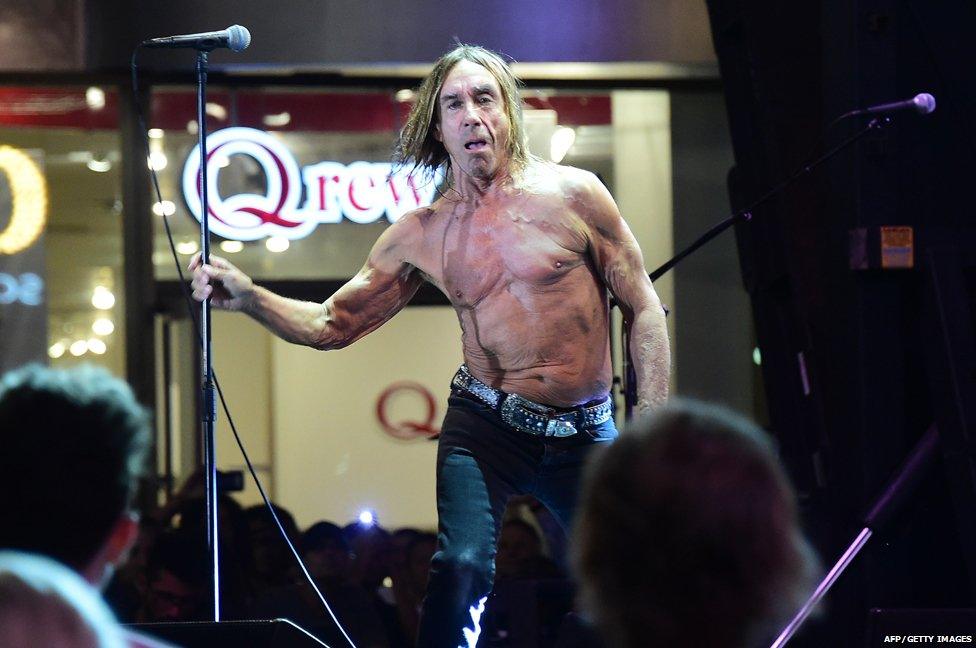 Iggy Pop in concert