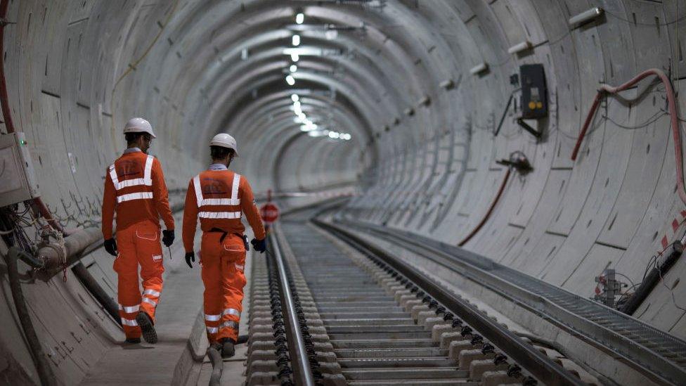 Crossrail tunnel