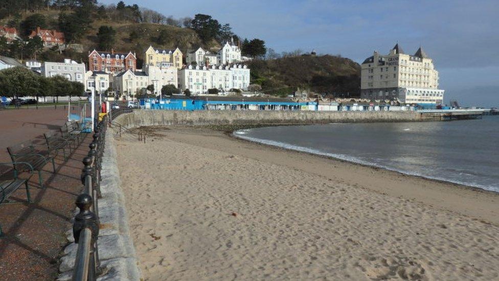 Llandudno beach