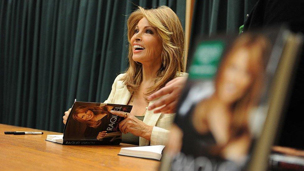 Welch signing her memoir