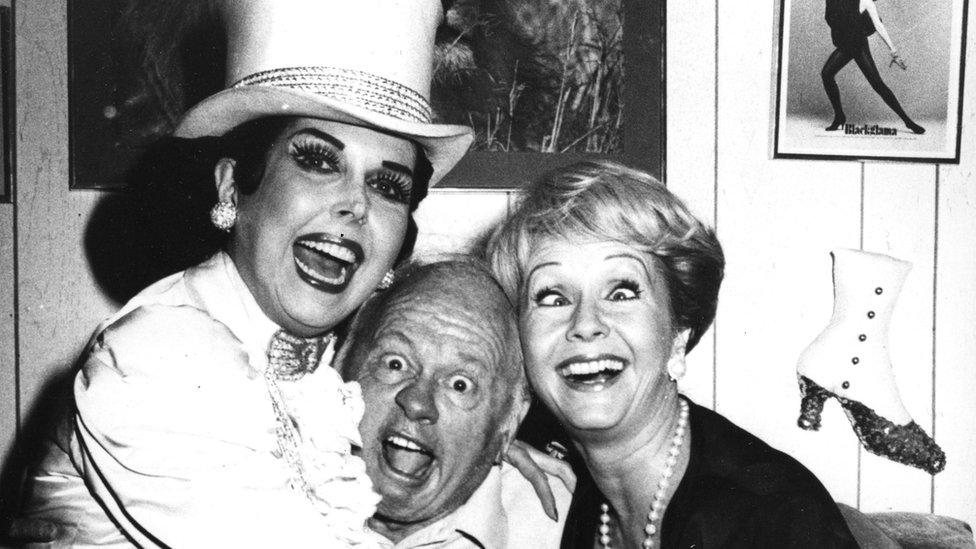 Ann Miller, Mickey Rooney and Debbie Reynolds