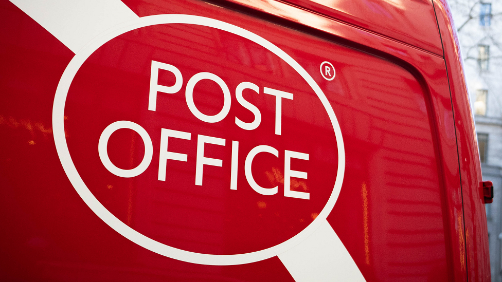 A post office van in Aldwych, central London.