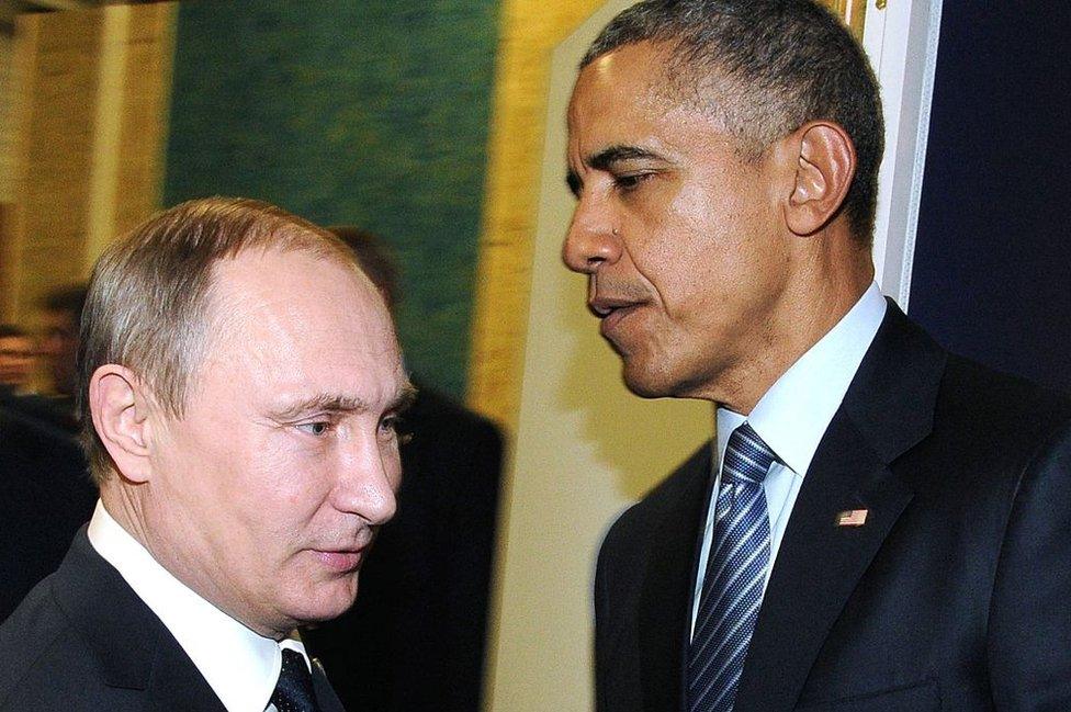 Putin and Obama