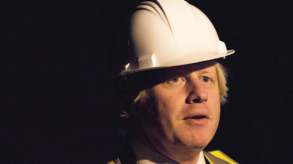 Boris in hard hat