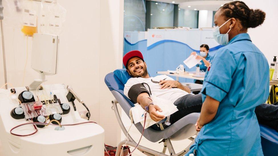 Plasma donation