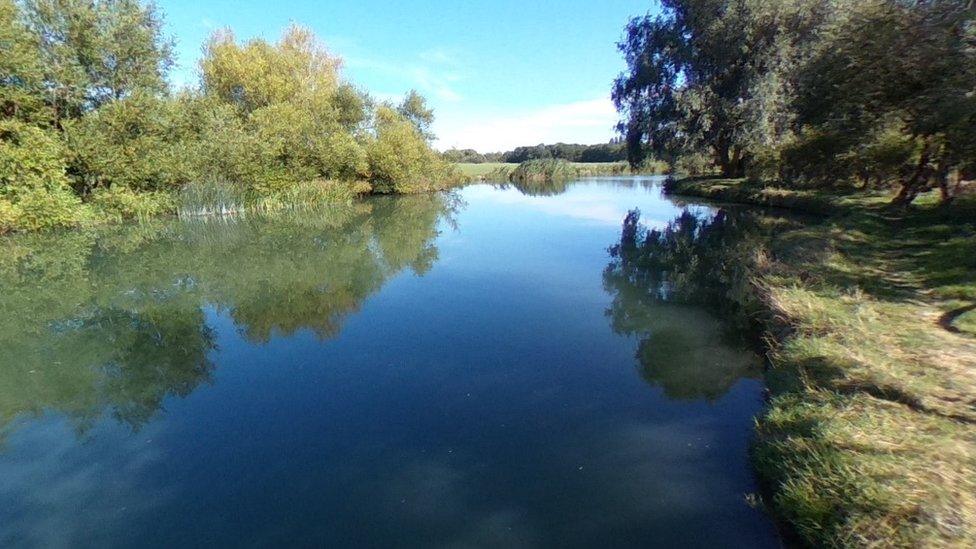 Wolvercote Mill Stream at Port Meadow