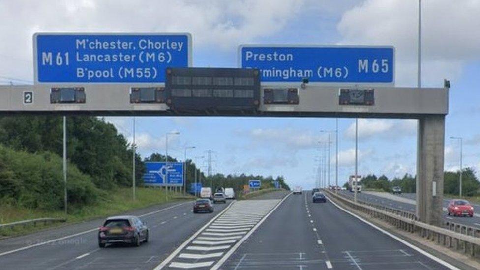 M65 junction 2