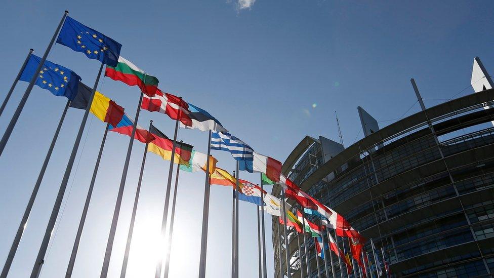 European Parliament in Strasbourg