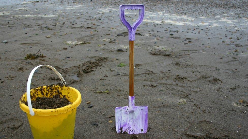 Bucket and spade