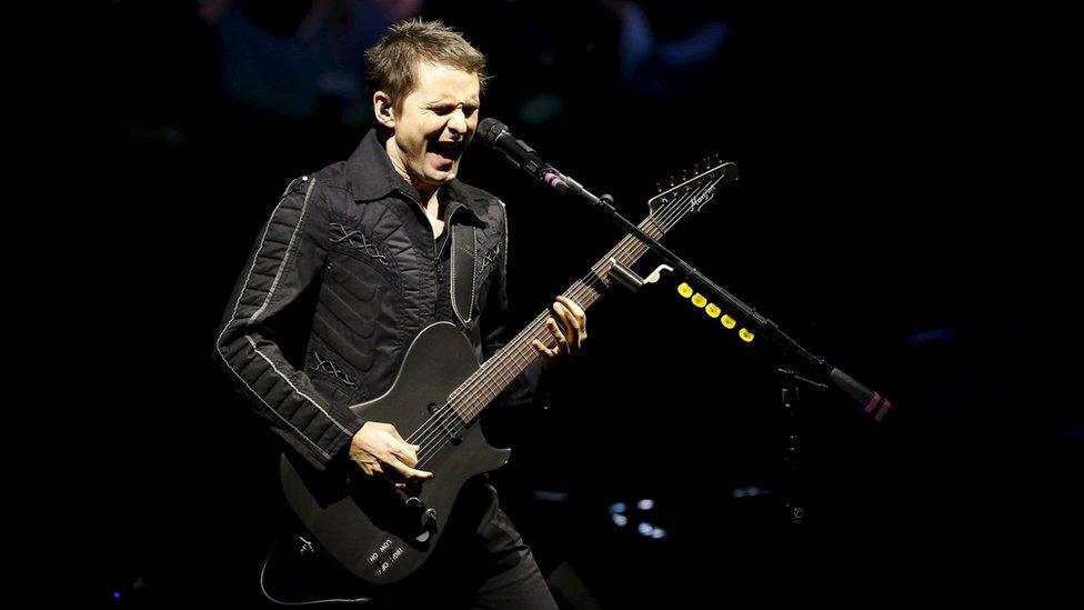 Matt Bellamy from Muse