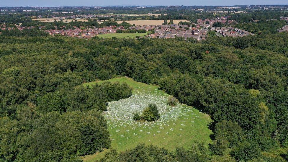 Mandala in Halewood Park