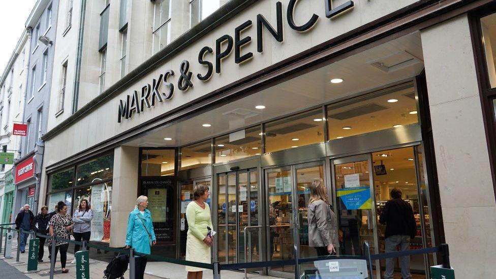 Marks and Spencer store